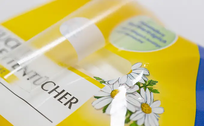 Easy opening by laser scribing – tissue packaging 