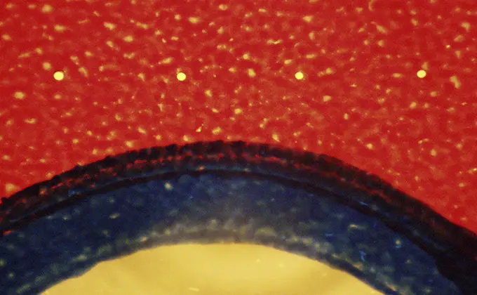 Laser perforation of a packaging foil 